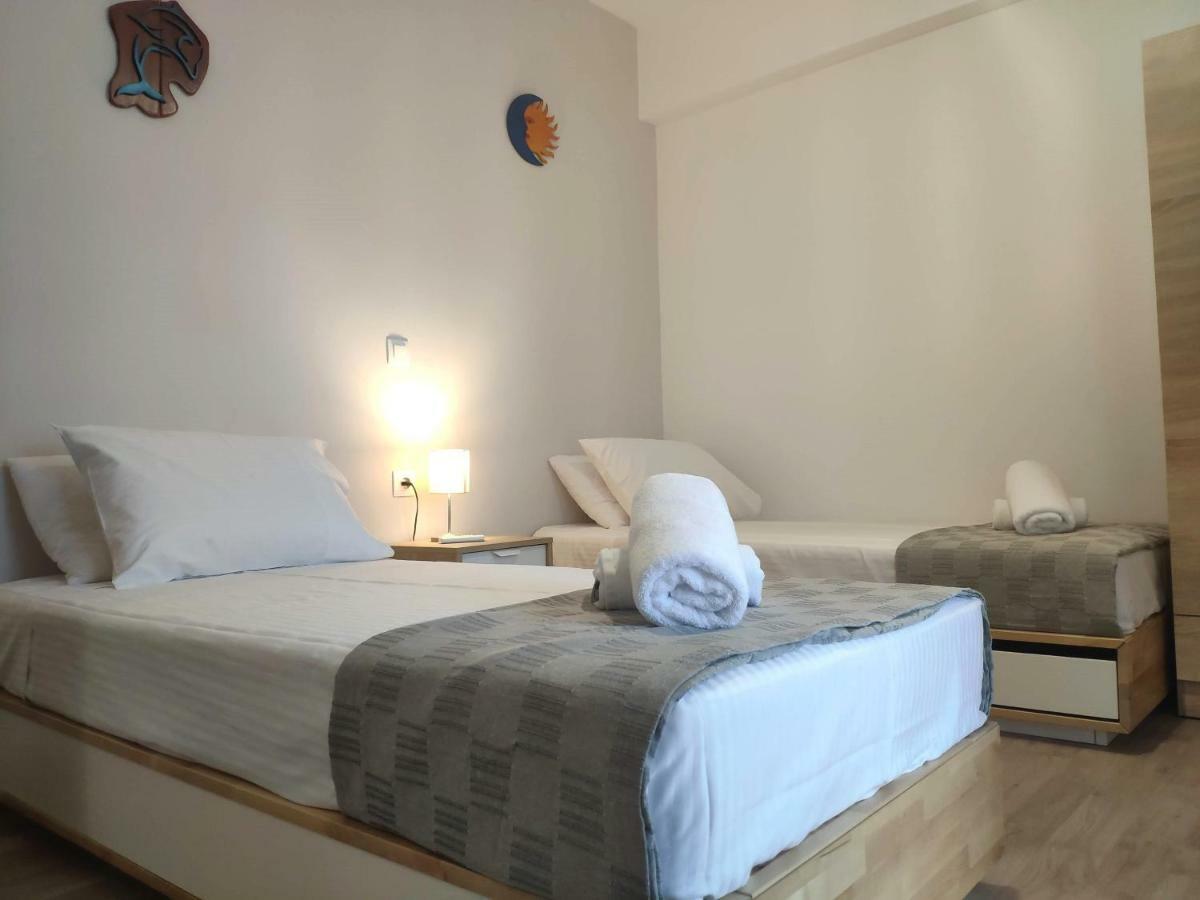 Neva Apartments By The Beach Makrýgialos Eksteriør billede